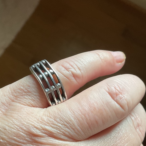 NWOT Sterling Silver 925 Greek design ring Size US 6 - Picture 11 of 13